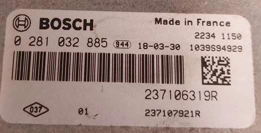 0281032885 237106319R 10SW020538 EDC17C84 Renault Kangoo 1.5DCI 2018 BENCH FULL.rar