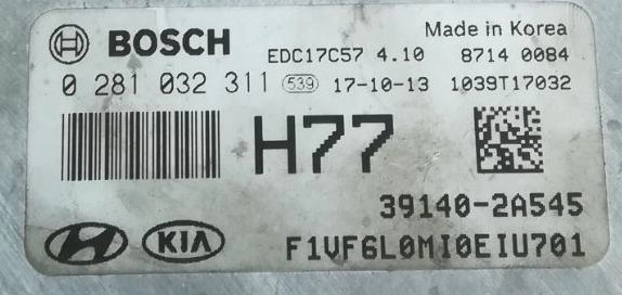 0281032311 39140-2A545 F1VF6L0MI0EIU701 019308 10SW019308 EDC17C57 Hyundai I40 1.7CRD ORI+noDPF noEGR BENCH FULL.rar
