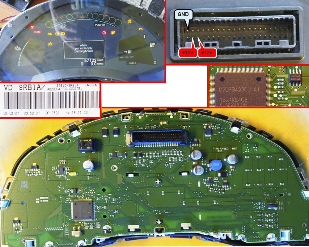 24810-9RB1A 248109RB1A DASH NISSAN LEAF 2016Y USA 24C16 EEP.rar