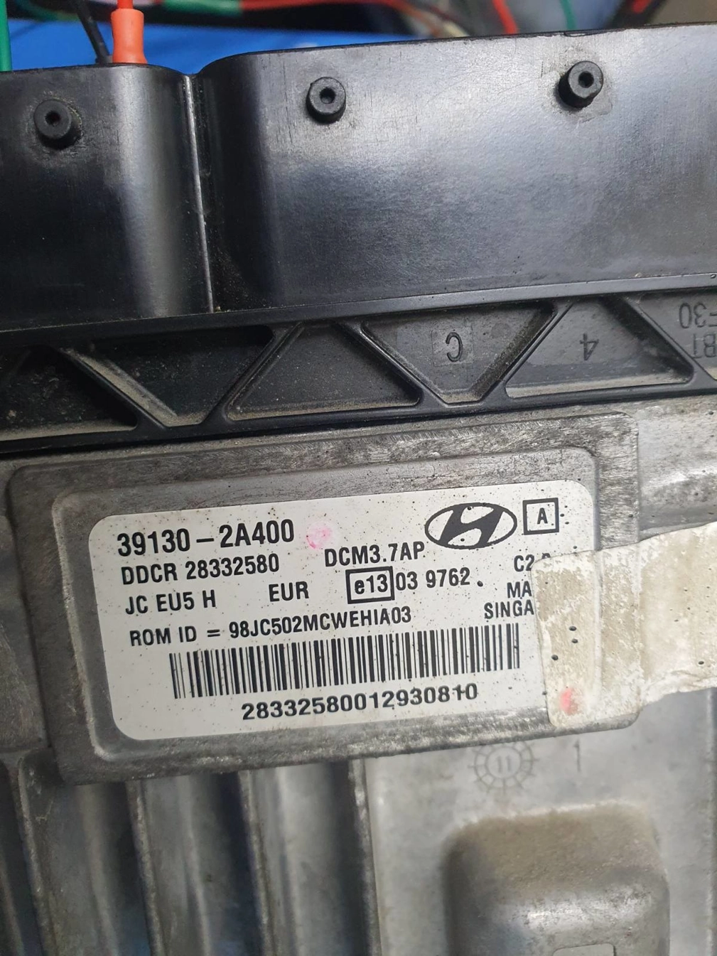 39130-2A400 28332580 98JC502MCWEHIA03 JCMH0EI5UCW01 DCM3.7AP HYUNDAI IX20 1.4CRDI ORI+noDPF MTgearbox OBD.7z