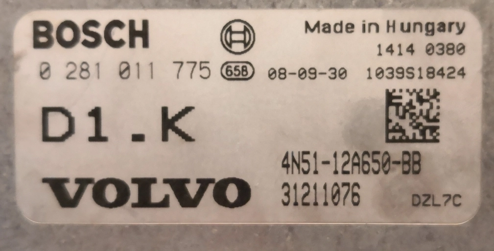 0281011775 31211076 4N51-12A650-BB EDC16C34 Volvo V50 1.6D 80kW 2009 BDM FULL.rar