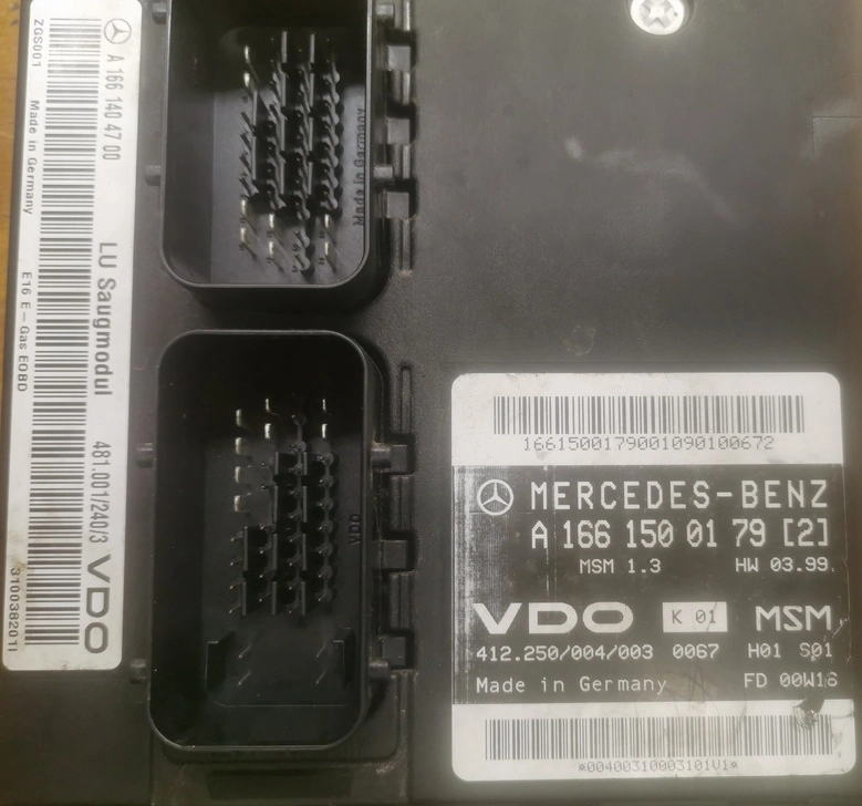 A1661500179 A1661404700 HW03.99 MSM1.3 MB A 1.6i 75kW 2000 MTgearbox 29f200 FULL.rar