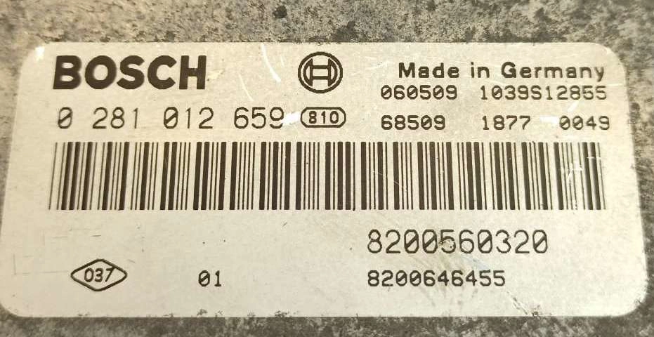 0281012659 8200560320 1037387992 EDC16CP33 Renault 2.0DCI BENCH FULL.rar