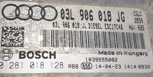 0281018128 03L906018JG 9978 03L906018JL 1037561847 EDC17c46 Audi A6 2.0TDI 130kW CGLC 2014 ORI+noDPF noEGR BENCH FULL.rar