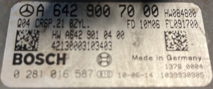 0281016587 A6429007000 CR6P.21 A6429010400 1037525422 CR6Bin5-642-6HN1-164WA-155kW-BIN5-007 ME12 EDC17CP10 MB ML166 3.0CDI 155kW ORI+noSCR FLEX BENCH FULL.rar
