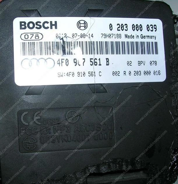 0203000039 4F0907561B DISTRONIC AUDI A6 3.0TDI 2009Y 95320 DESCRIP EEP.rar