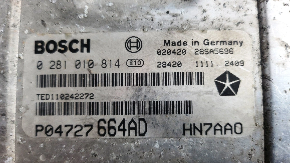 0281010814 P04727664AD 1037363295 EDC15C5 Chrysler 2.5CRD 2002Y FULL.rar