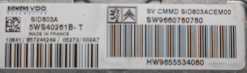 5WS40261B-T 9655534080 9660780780 PO20034000000 SID803A Peugeot 407 2.0HDI 100kW BDM FULL.rar