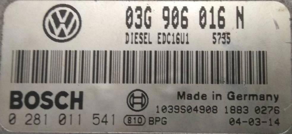 0281011541 03G906016N 1037369948 EDC16U1 VW CADDY 2004Y 2.0SDI MTgearbox BDM FULL.rar
