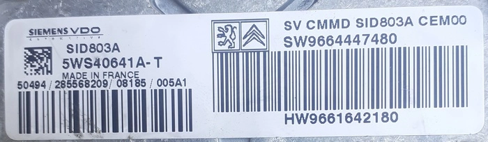 5WS40641A-T 9661642180 9664447480 PO30080000000 SID803A Peugeot 407 2.0HDI ATgearbox BDM100 FULL.rar