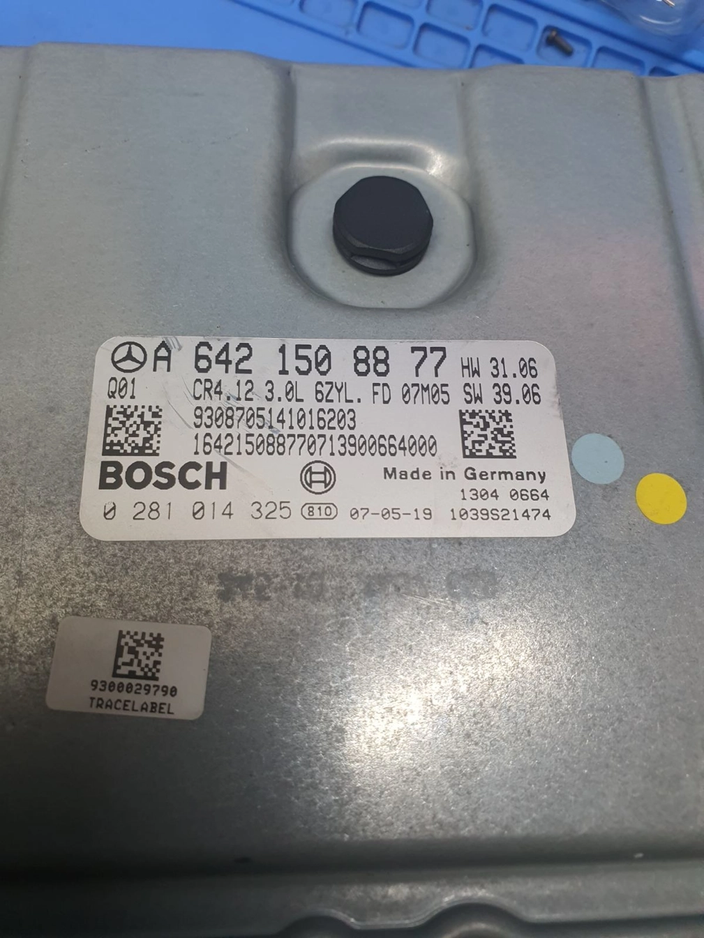 0281014325 A6421508877 HW31.06 SW39.06 CR4.12 1037387855 CR4-642-42P7-211WSA-165kW-PT2R05-DPFxRL-3906x061ME EDC16CP31 MB W211 3.0CDI 2007Y ATgearbox BENCH FULL.7z