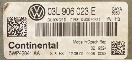 5WP42841AA 03L906023E SM2E0DE0000000 PCR2.1 VW Polo 1.6TDI 55kW ORI+noDPF noEGR MAPS+EEPROM MTgearbox FULL.rar