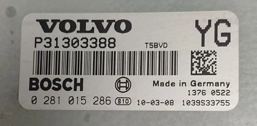 0281015286 P31303388 1037532598 EDC17CP22 Volvo XC60 2.4D MTgearbox BENCH FULL.rar