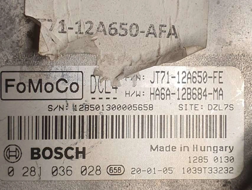 0281036028 JT71-12A650-FE HA6A-12B684-MA 056166 10SW056166 EDC17C70 Ford Connect 1.5TDCI BENCH FULL.rar
